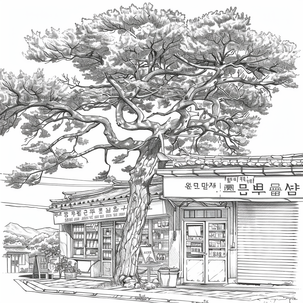 The Corner Store Beneath the Maple Tree