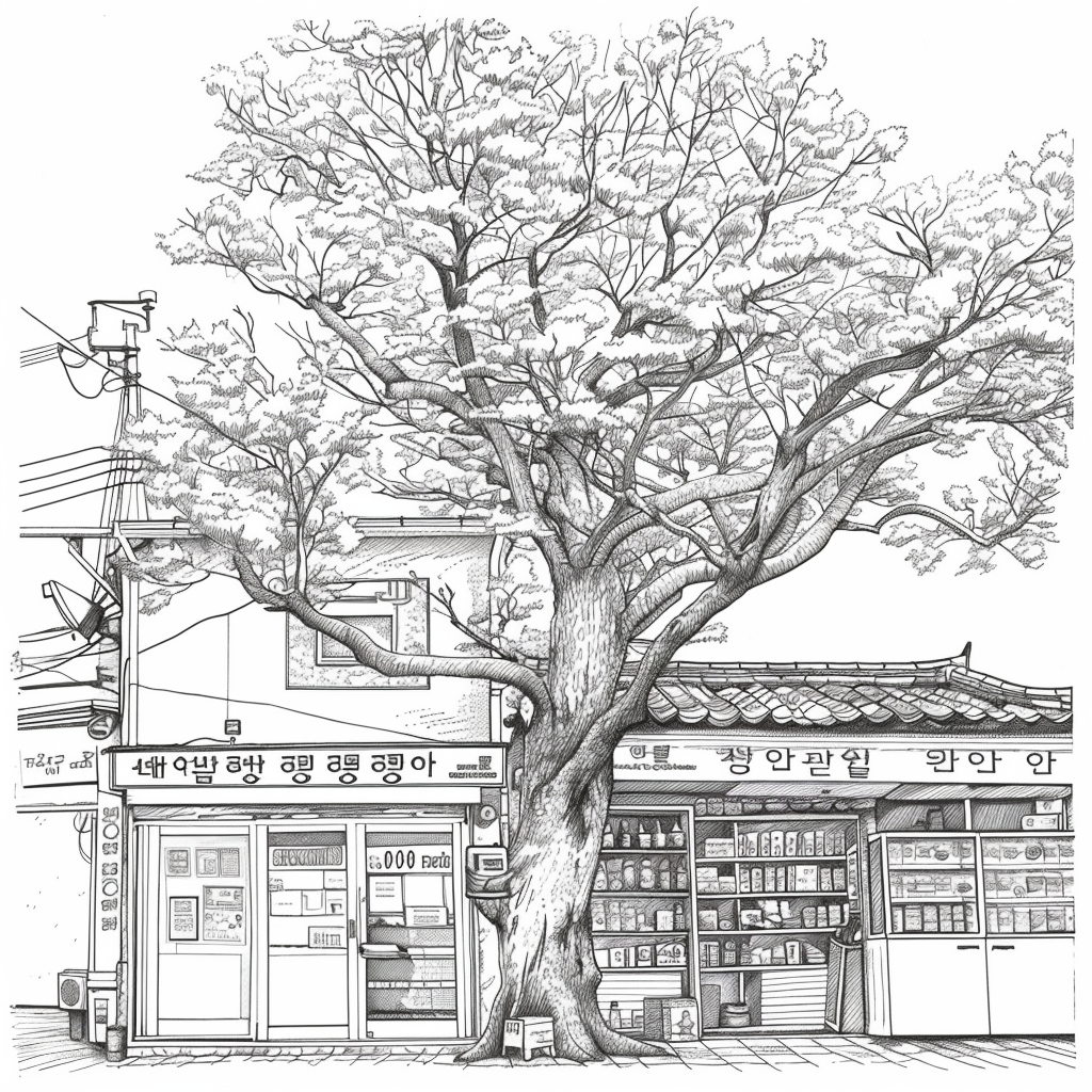 The Corner Store Beneath the Maple Tree