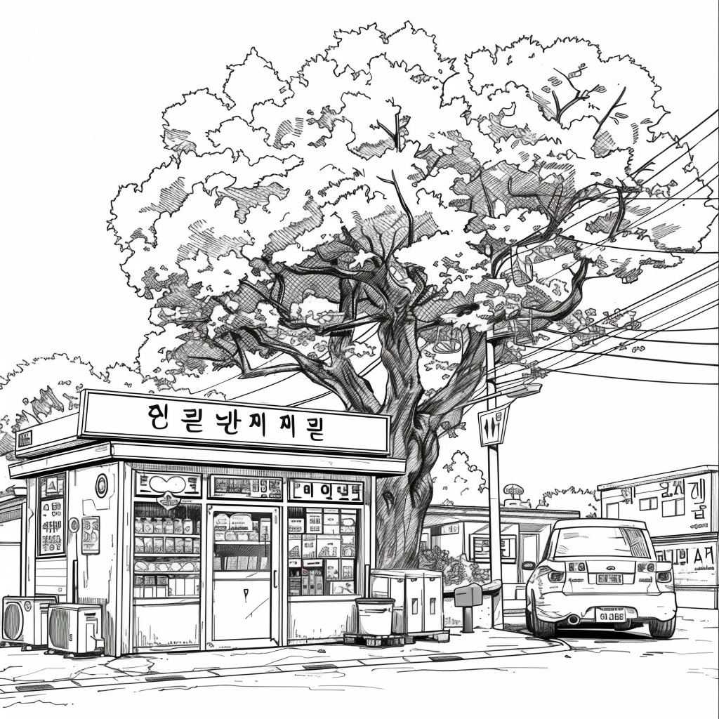The Corner Store Beneath the Maple Tree