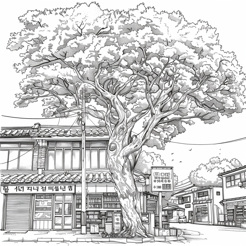The Corner Store Beneath the Maple Tree