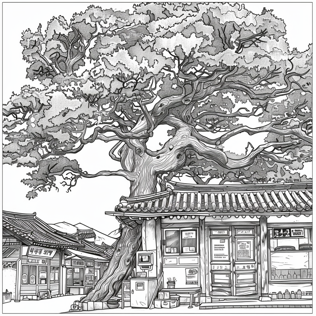 The Corner Store Beneath the Maple Tree