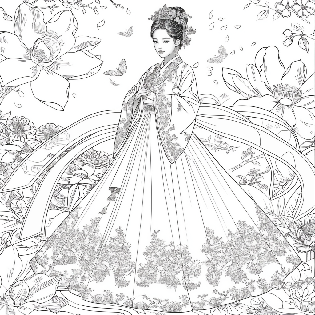 “The Lotus Bride of Eternal Elegance