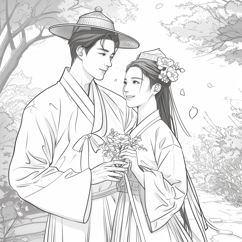 Whispers of Love in the Joseon Spring