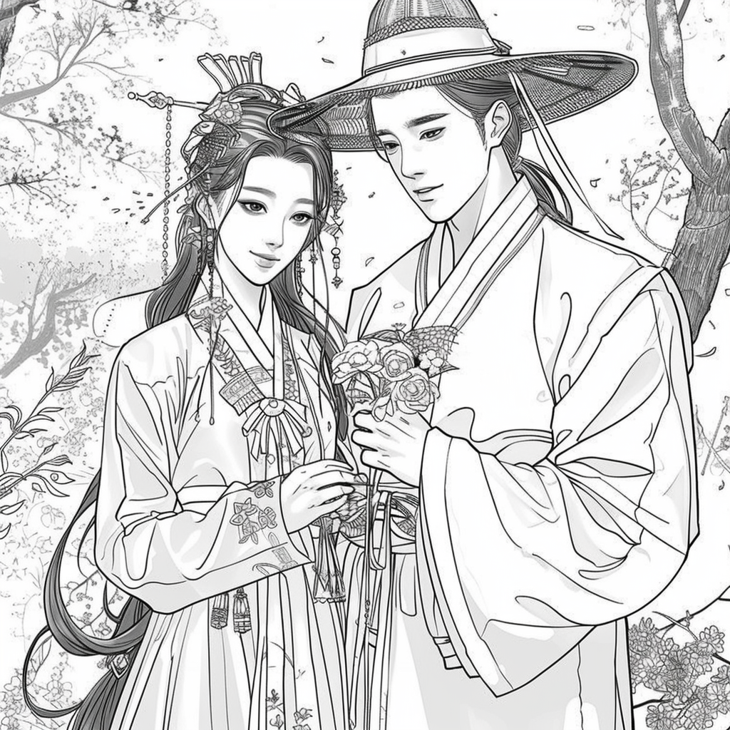 Whispers of Love in the Joseon Spring