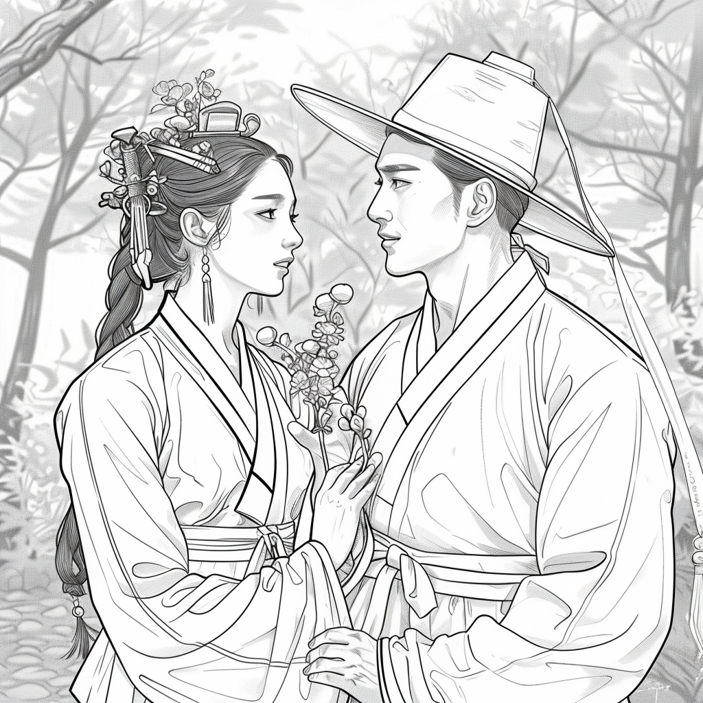 Whispers of Love in the Joseon Spring