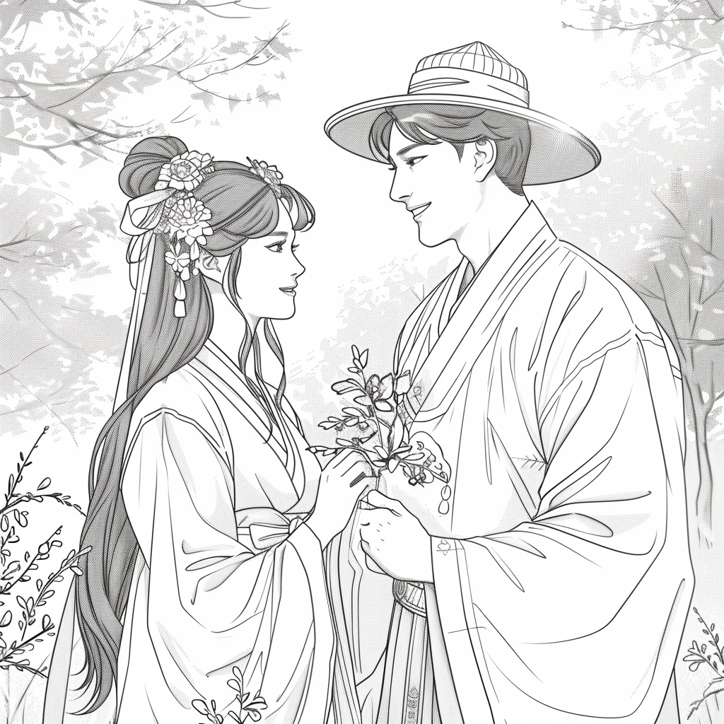Whispers of Love in the Joseon Spring