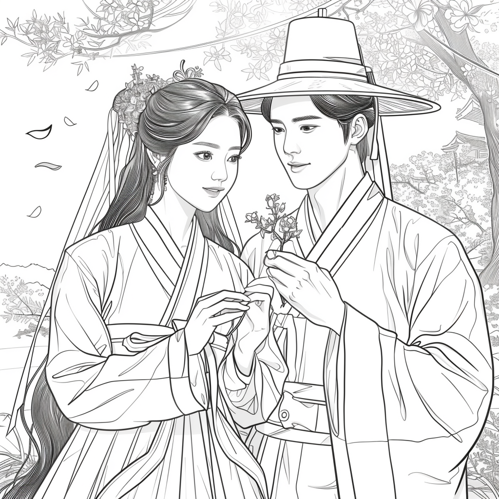Whispers of Love in the Joseon Spring