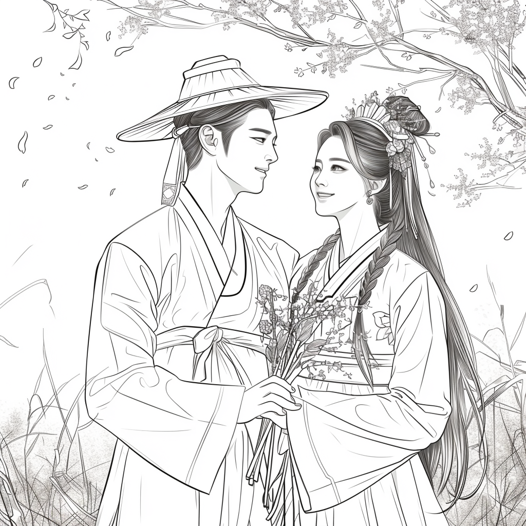 Whispers of Love in the Joseon Spring