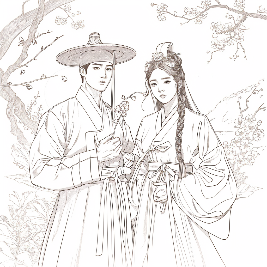 Whispers of Love in the Joseon Spring