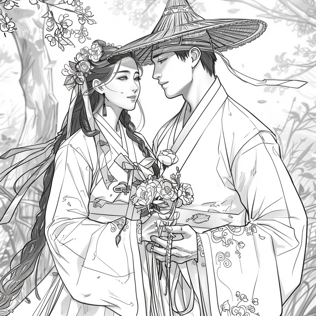 Whispers of Love in the Joseon Spring