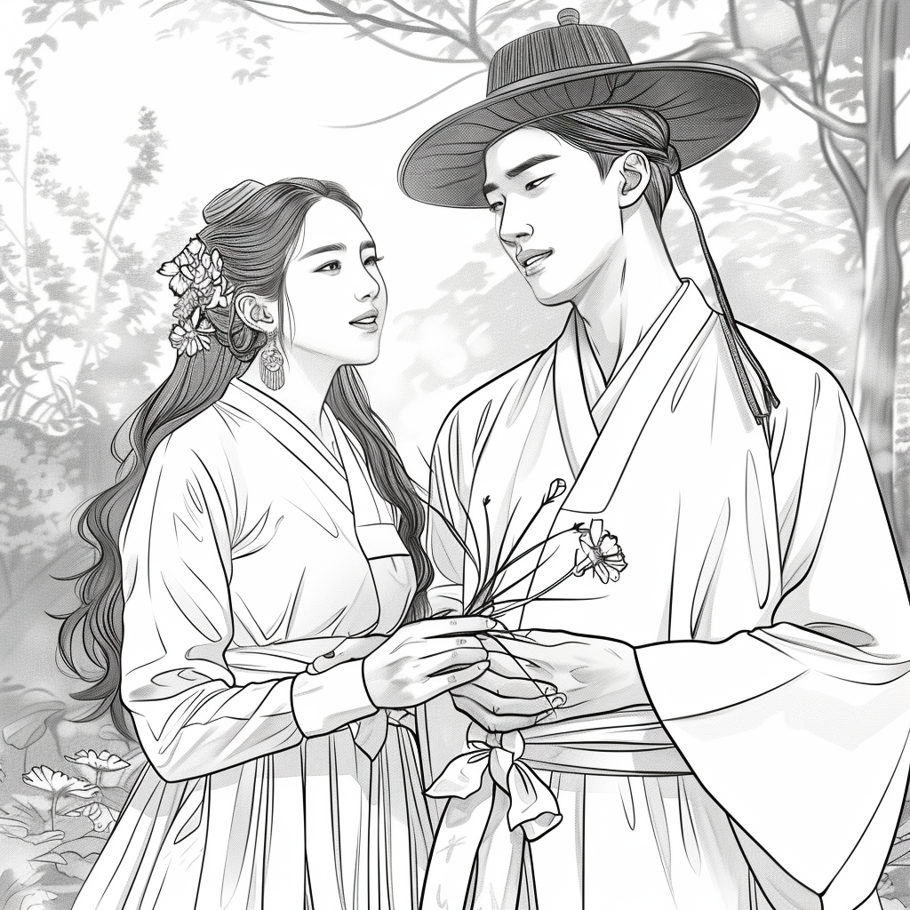 Whispers of Love in the Joseon Spring