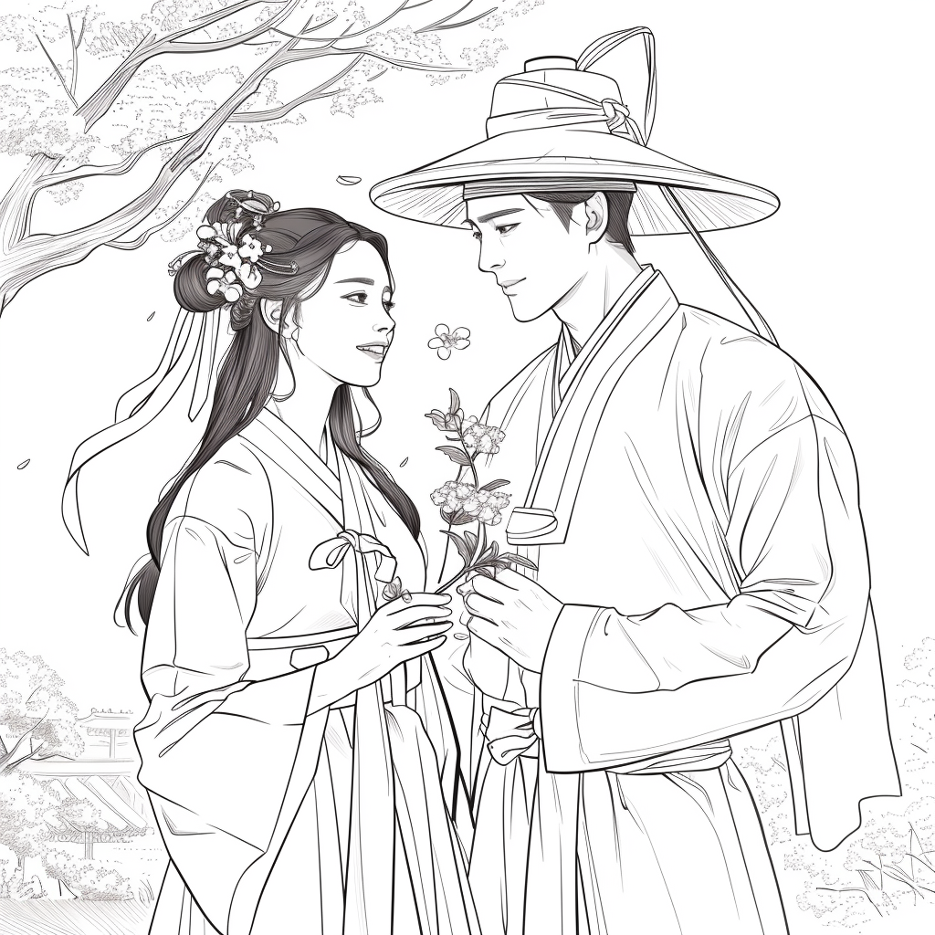 Whispers of Love in the Joseon Spring