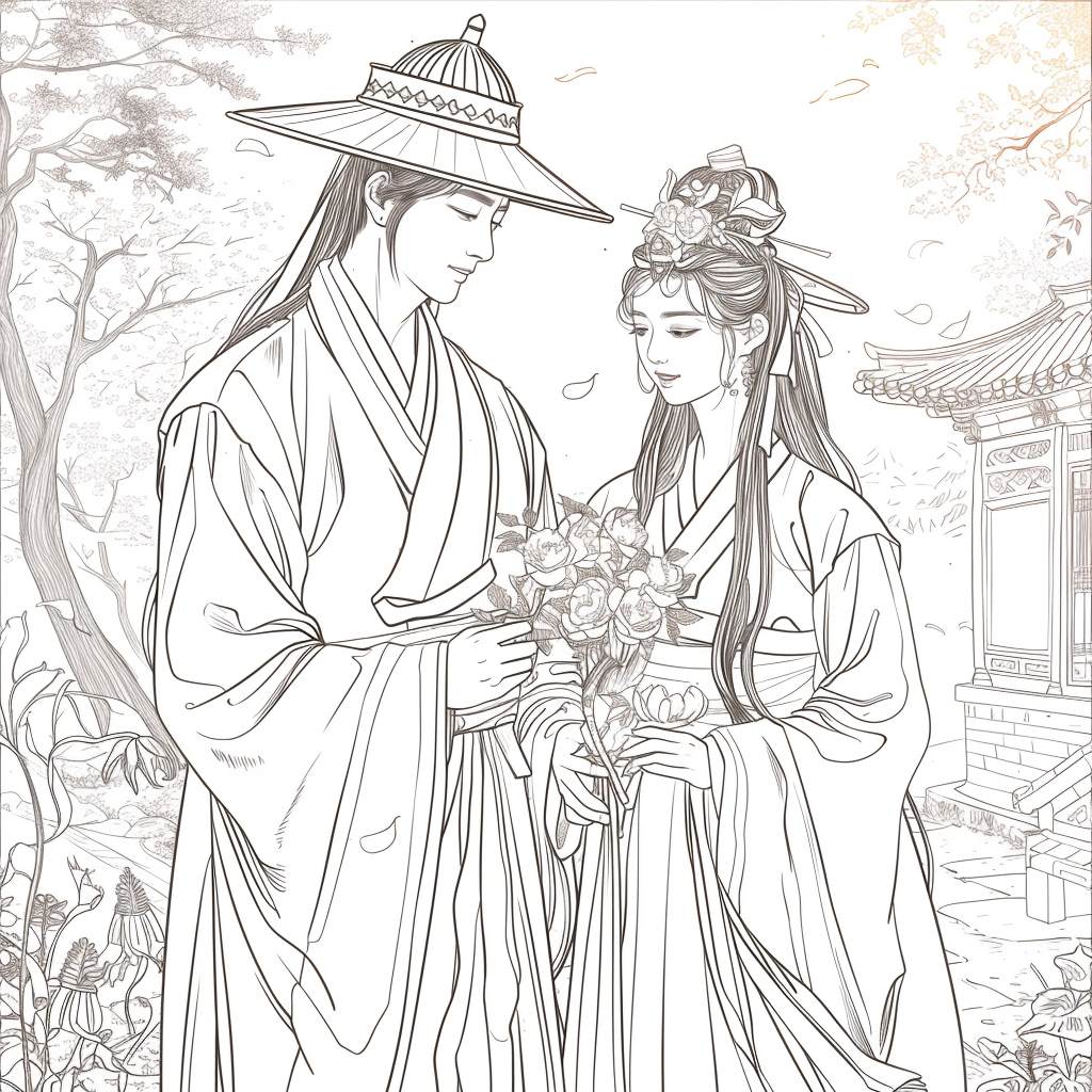 Whispers of Love in the Joseon Spring