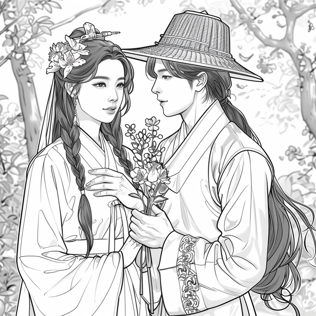 Whispers of Love in the Joseon Spring
