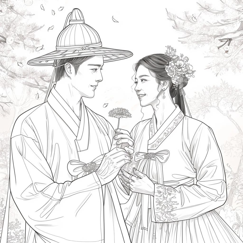 Whispers of Love in the Joseon Spring