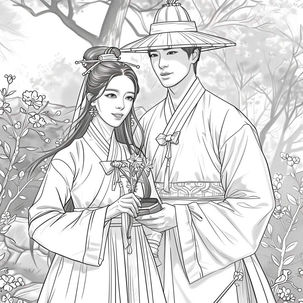 Whispers of Love in the Joseon Spring