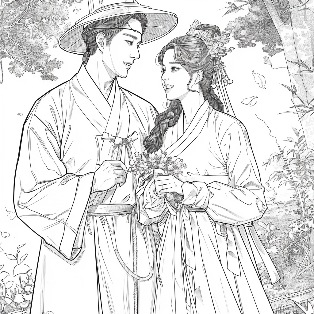 Whispers of Love in the Joseon Spring