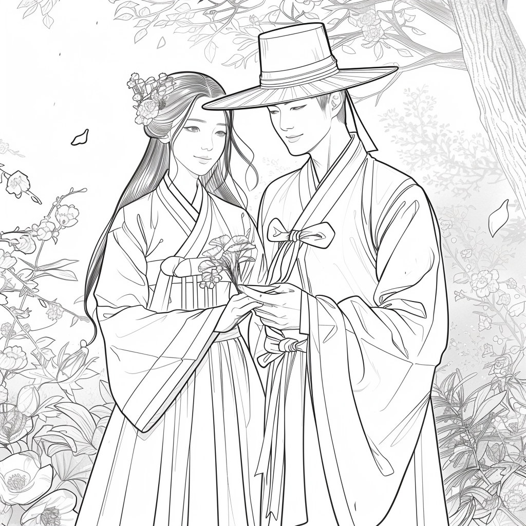 Whispers of Love in the Joseon Spring