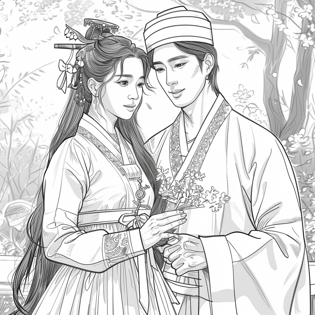 Whispers of Love in the Joseon Spring