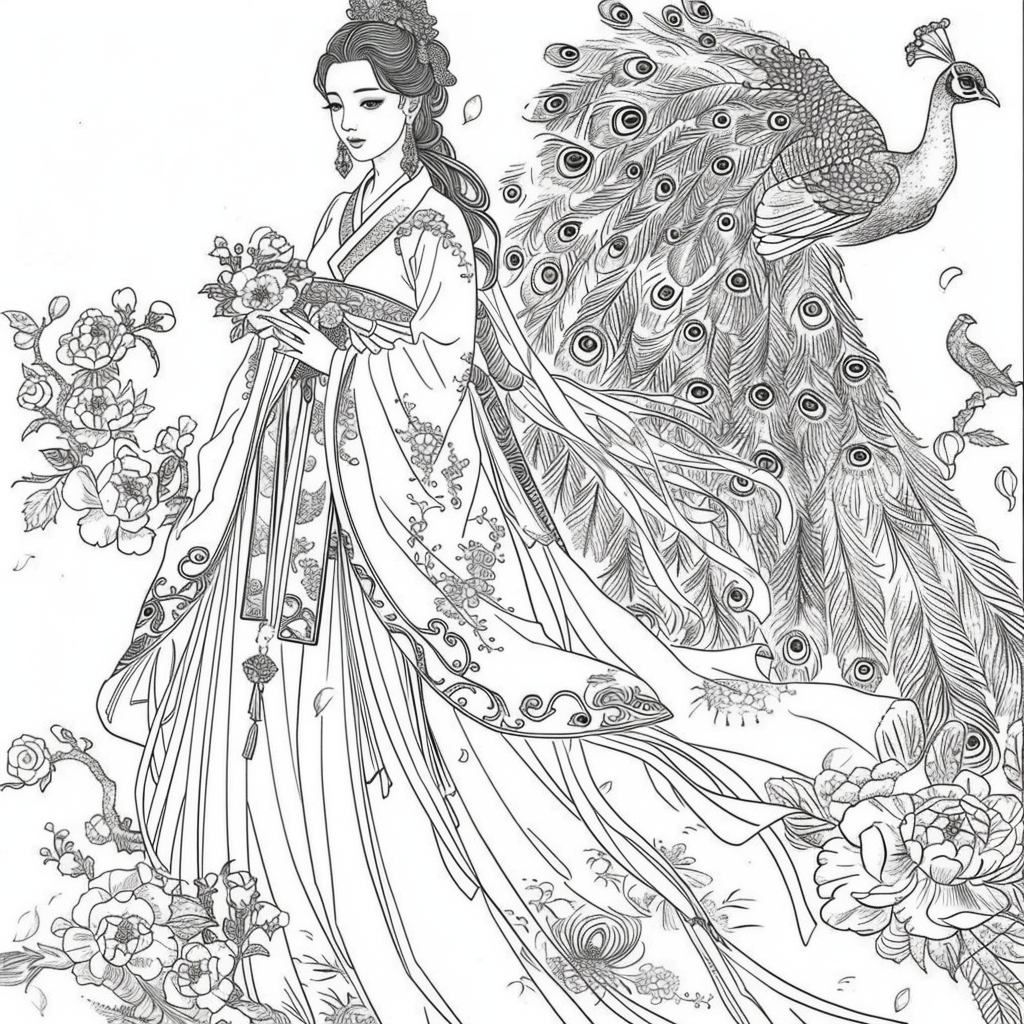 Whispering Blossoms – The Prayer Beneath Ancient Pines
