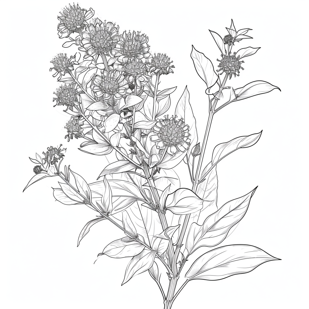 Vintage Botanical Bloom – A Celebration of Nature’s Elegance