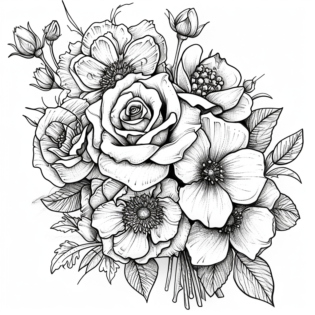 Vintage Botanical Bloom – A Celebration of Nature’s Elegance
