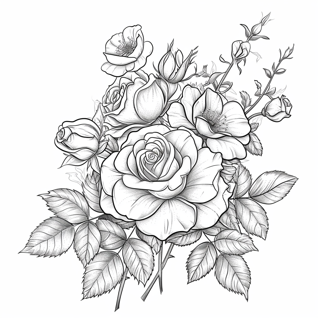 Vintage Botanical Bloom – A Celebration of Nature’s Elegance