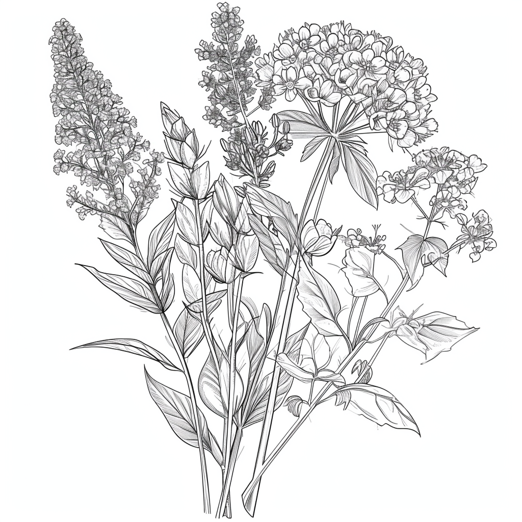Vintage Botanical Bloom – A Celebration of Nature’s Elegance