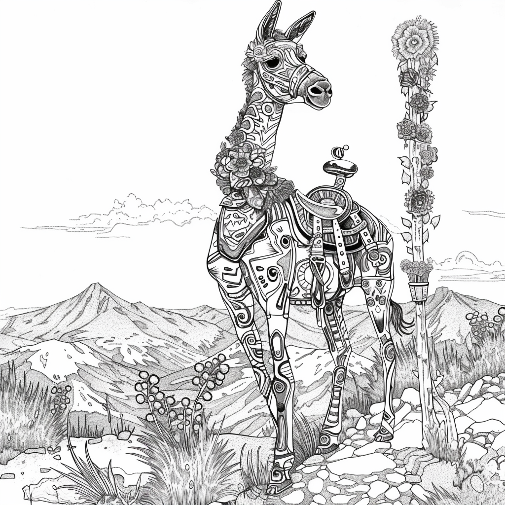 The Embroidered Zebra of Mountain Valley