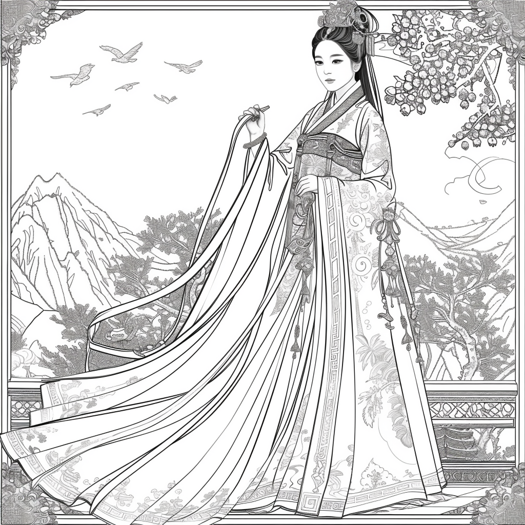 Majesty in Hanbok