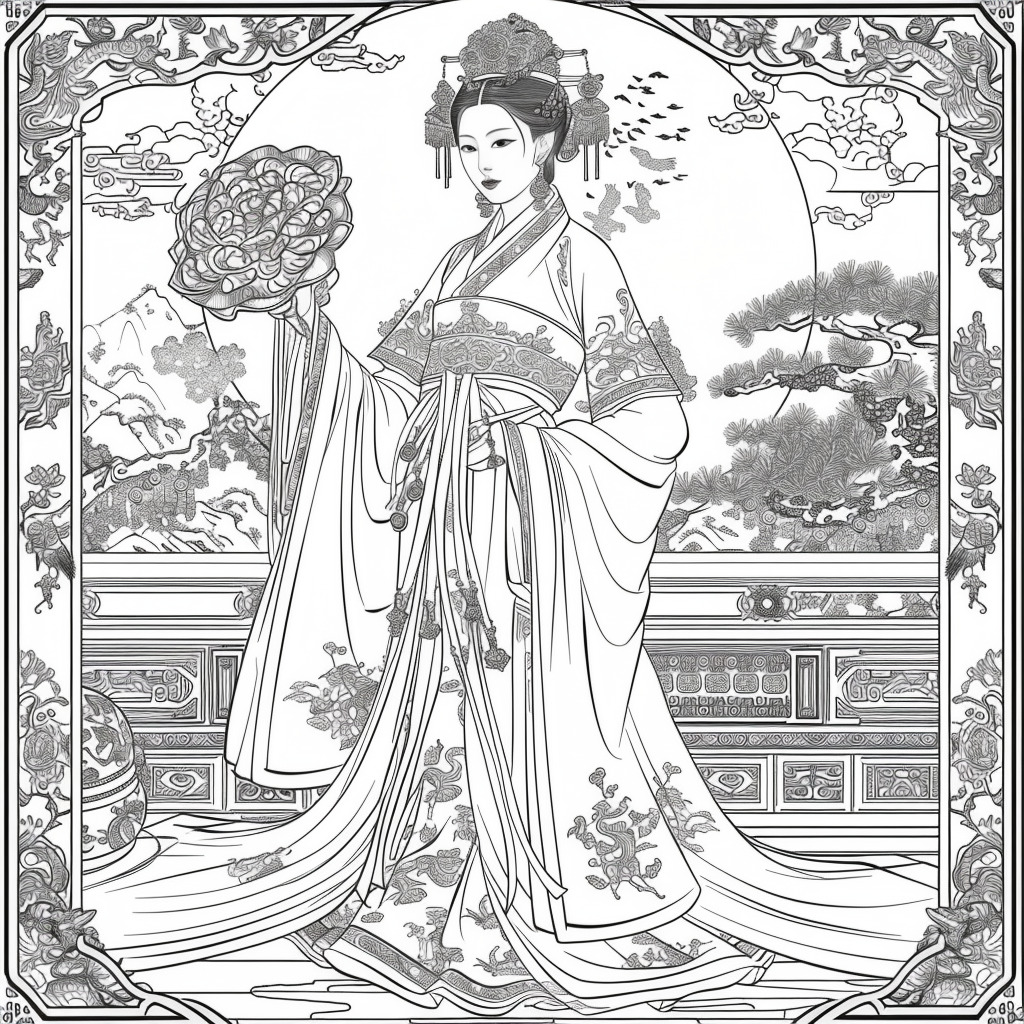 Majesty in Hanbok