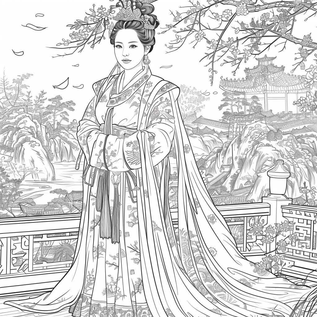 Majesty in Hanbok