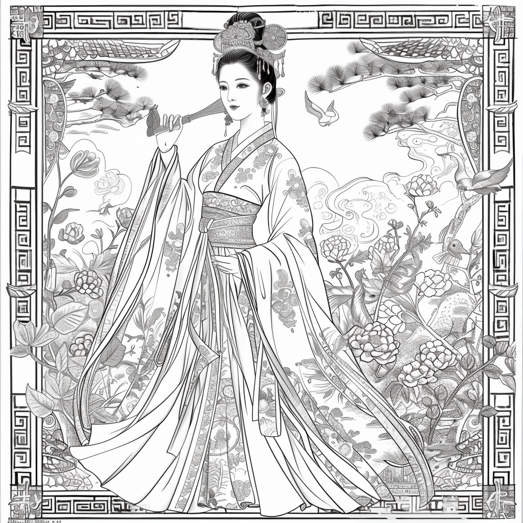 Majesty in Hanbok