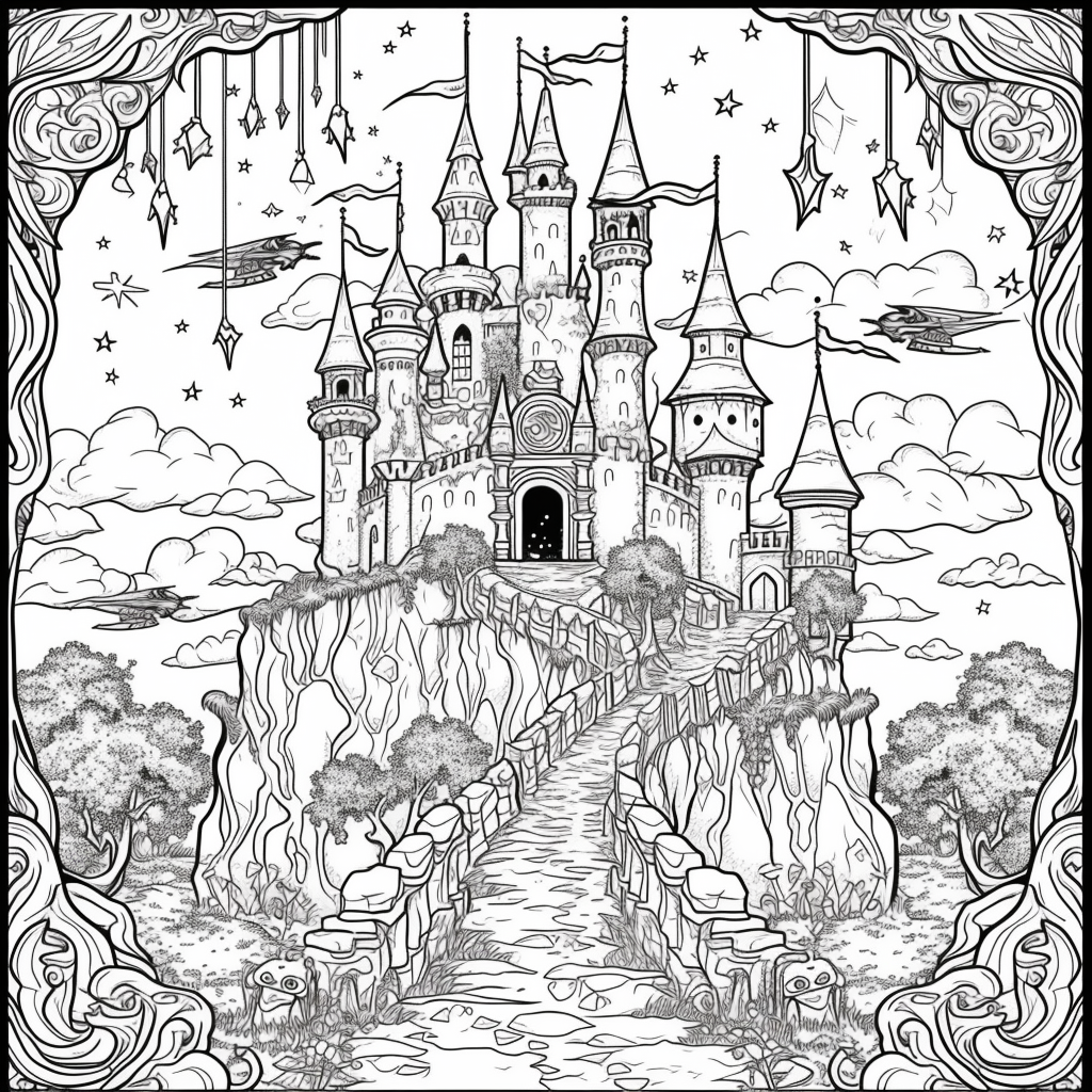 Starlight Hollow – A Whimsical Midnight Village