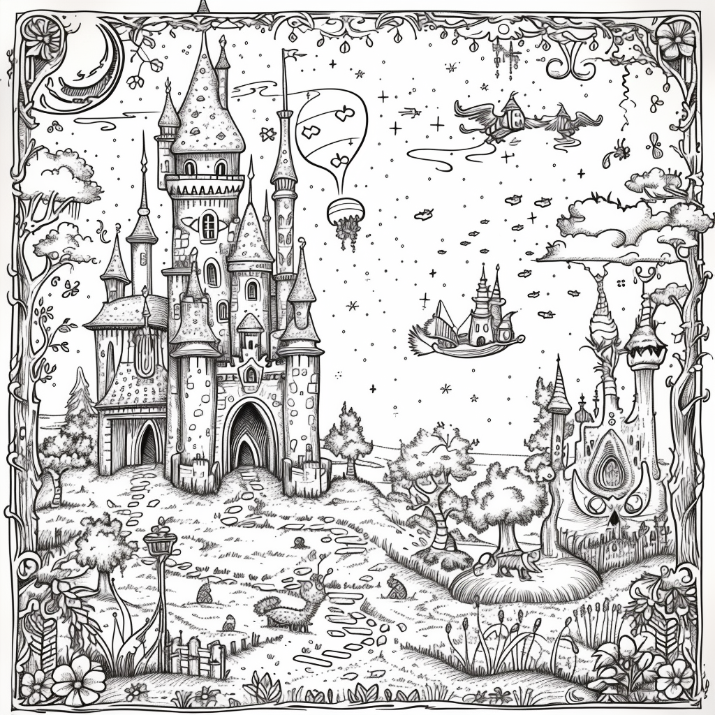 Starlight Hollow – A Whimsical Midnight Village