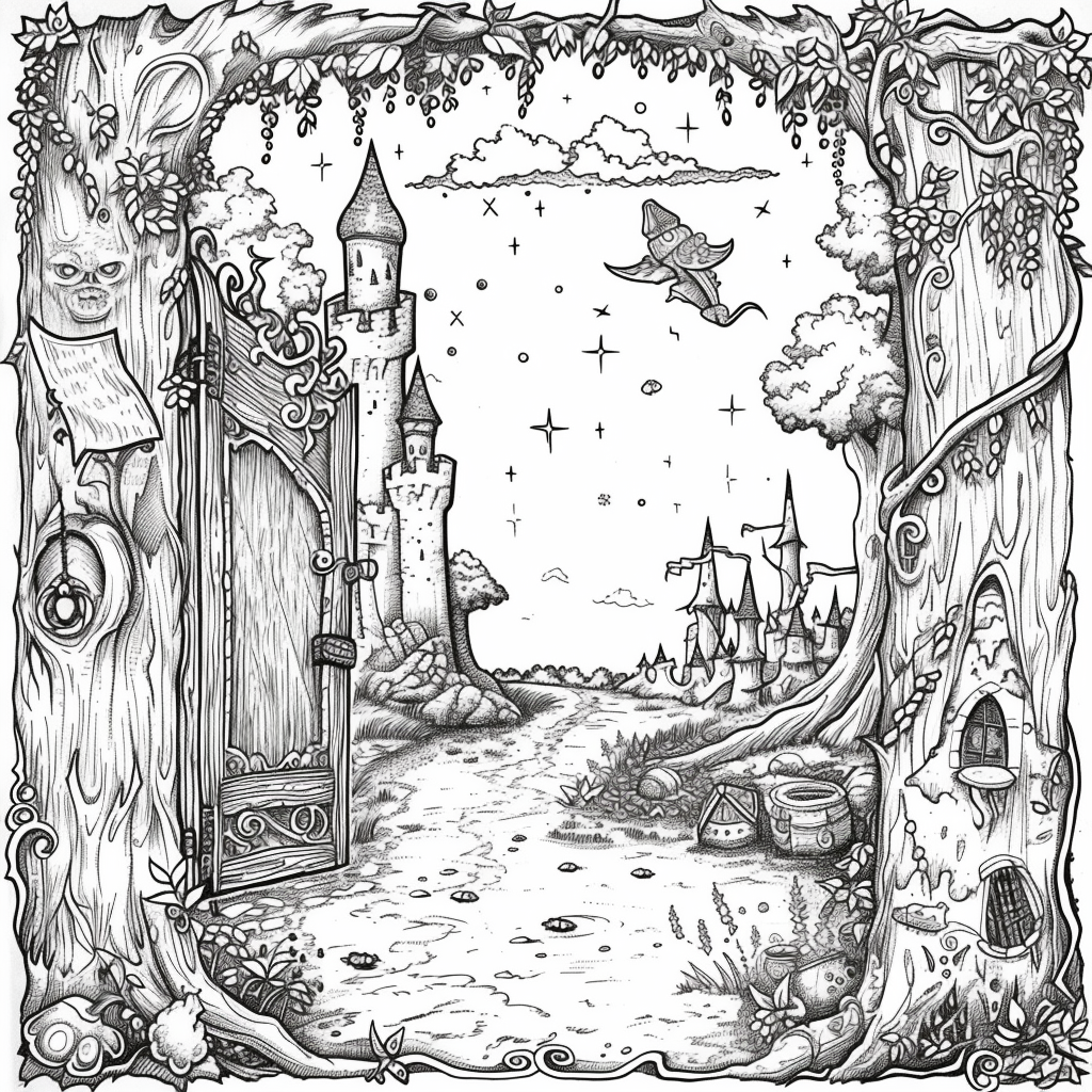 Starlight Hollow – A Whimsical Midnight Village