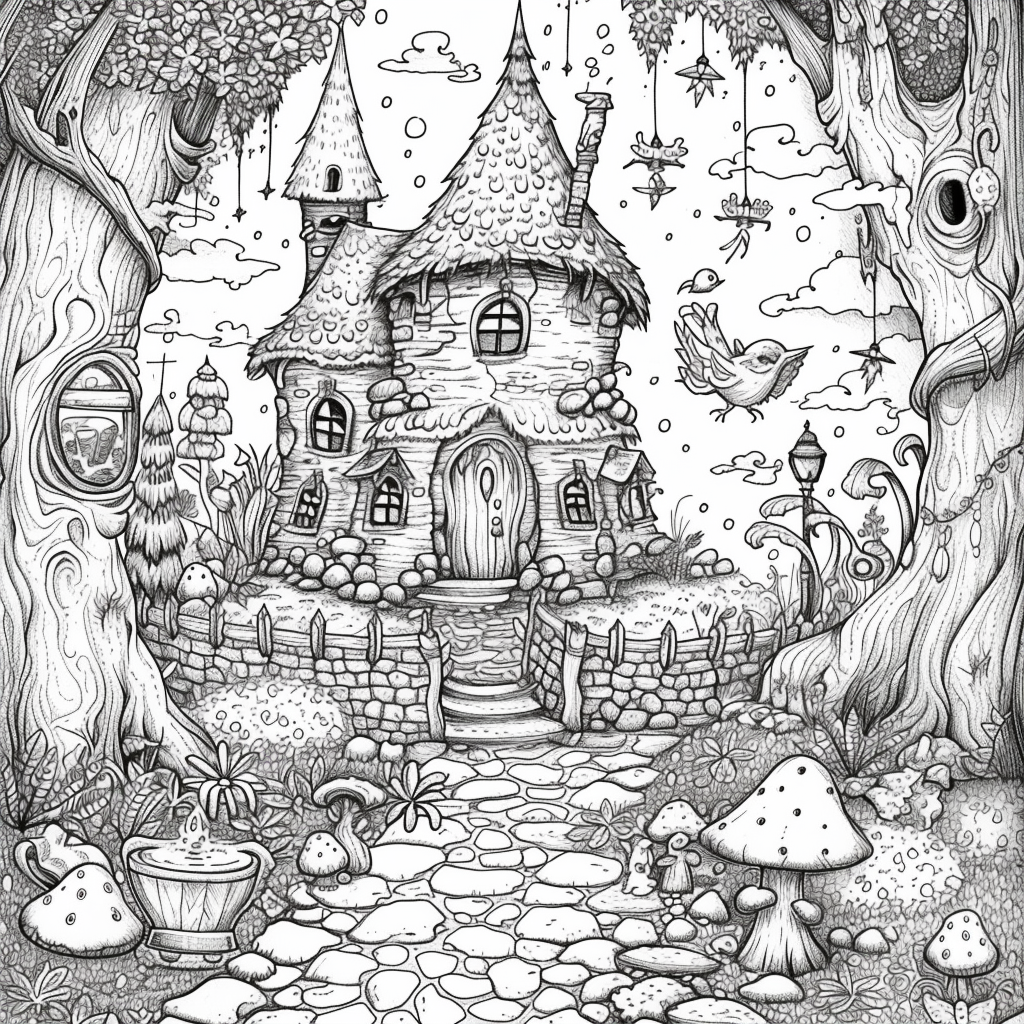Starlight Hollow – A Whimsical Midnight Village
