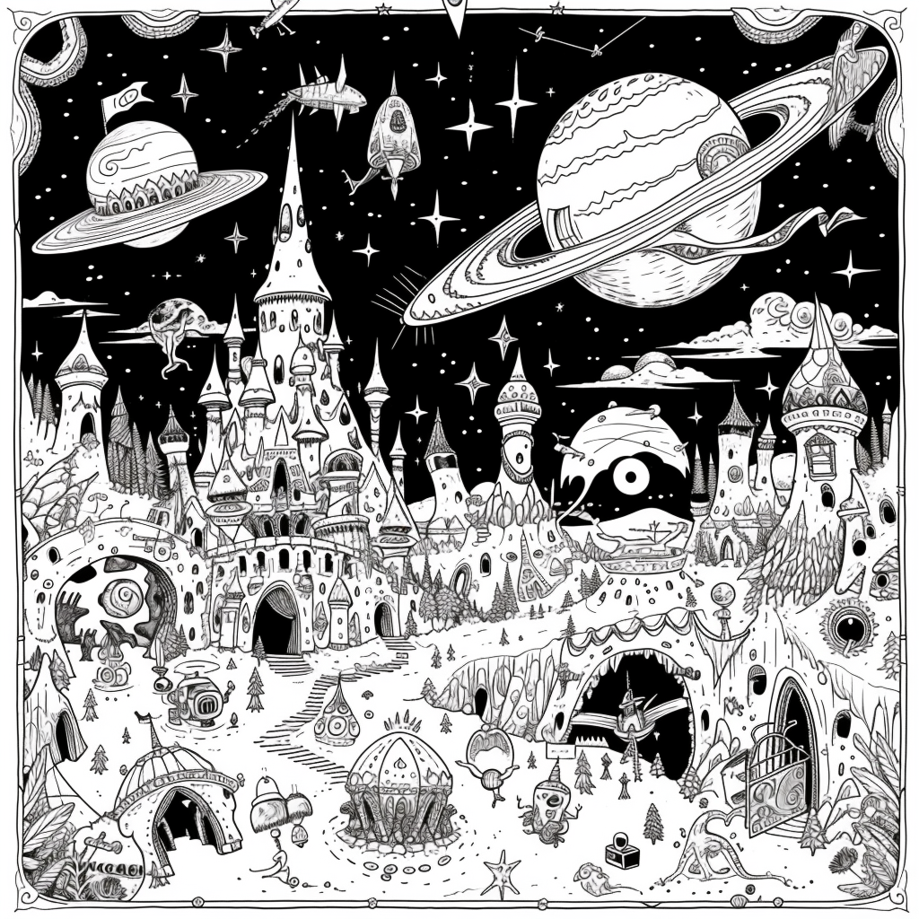 Starlight Hollow – A Whimsical Midnight Village