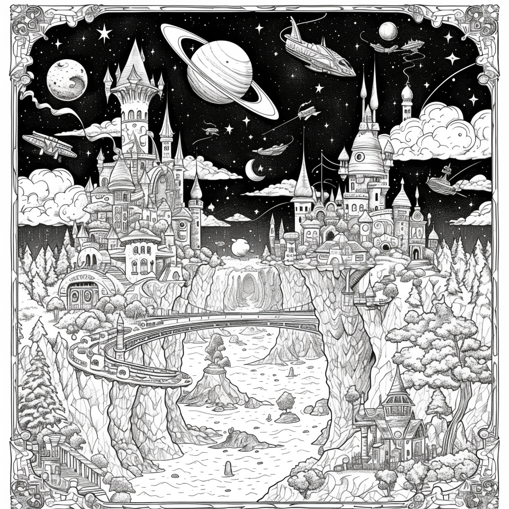 Starlight Hollow – A Whimsical Midnight Village