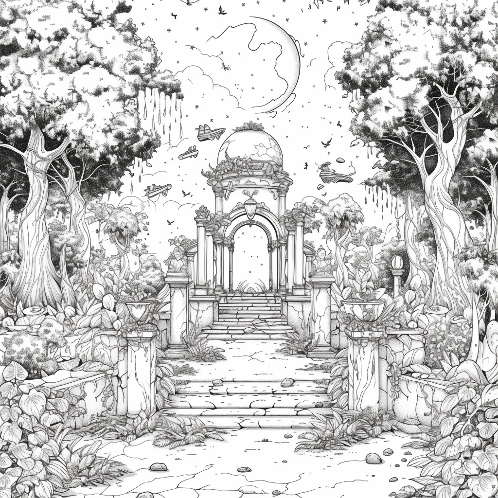 Starlight Hollow – A Whimsical Midnight Village