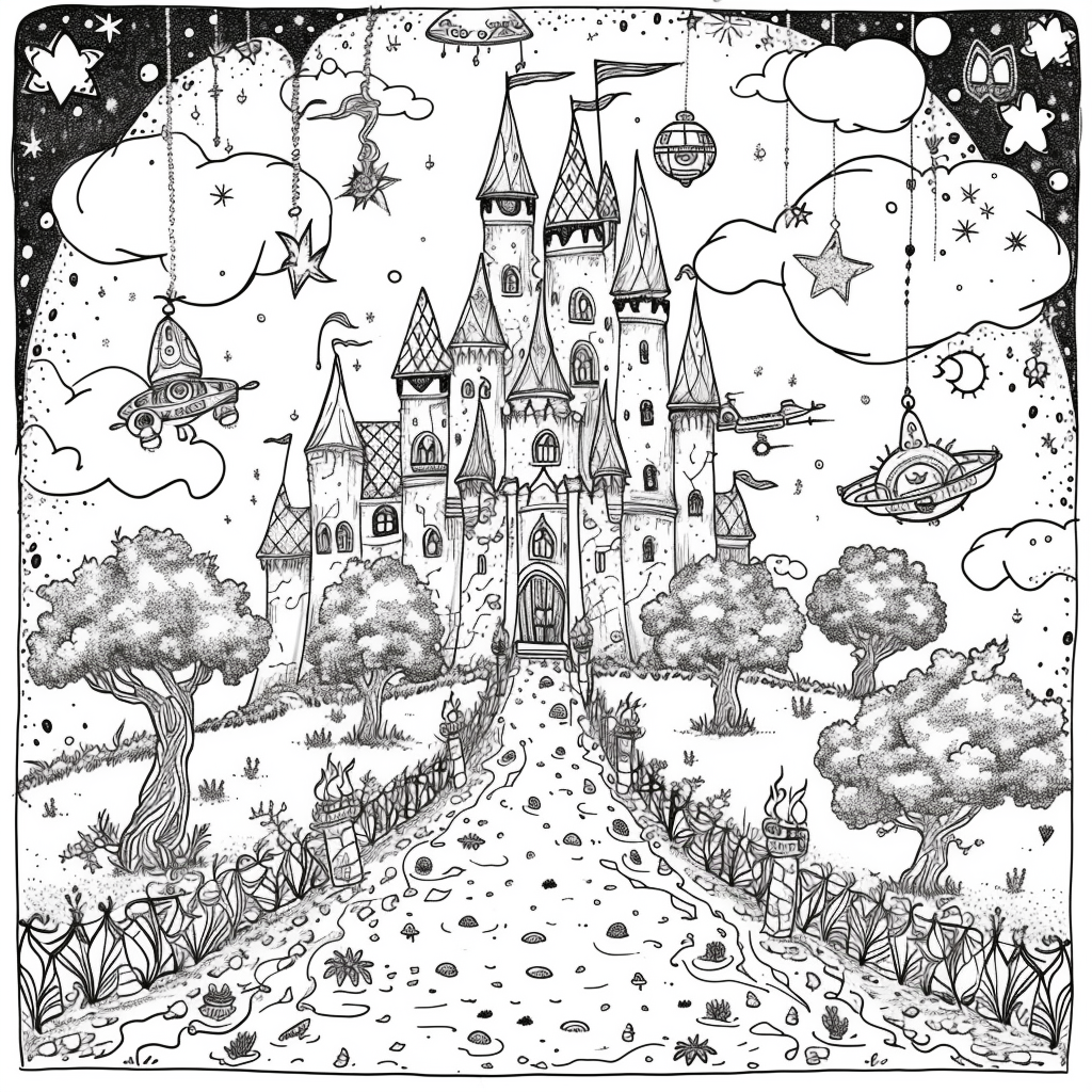 Starlight Hollow – A Whimsical Midnight Village