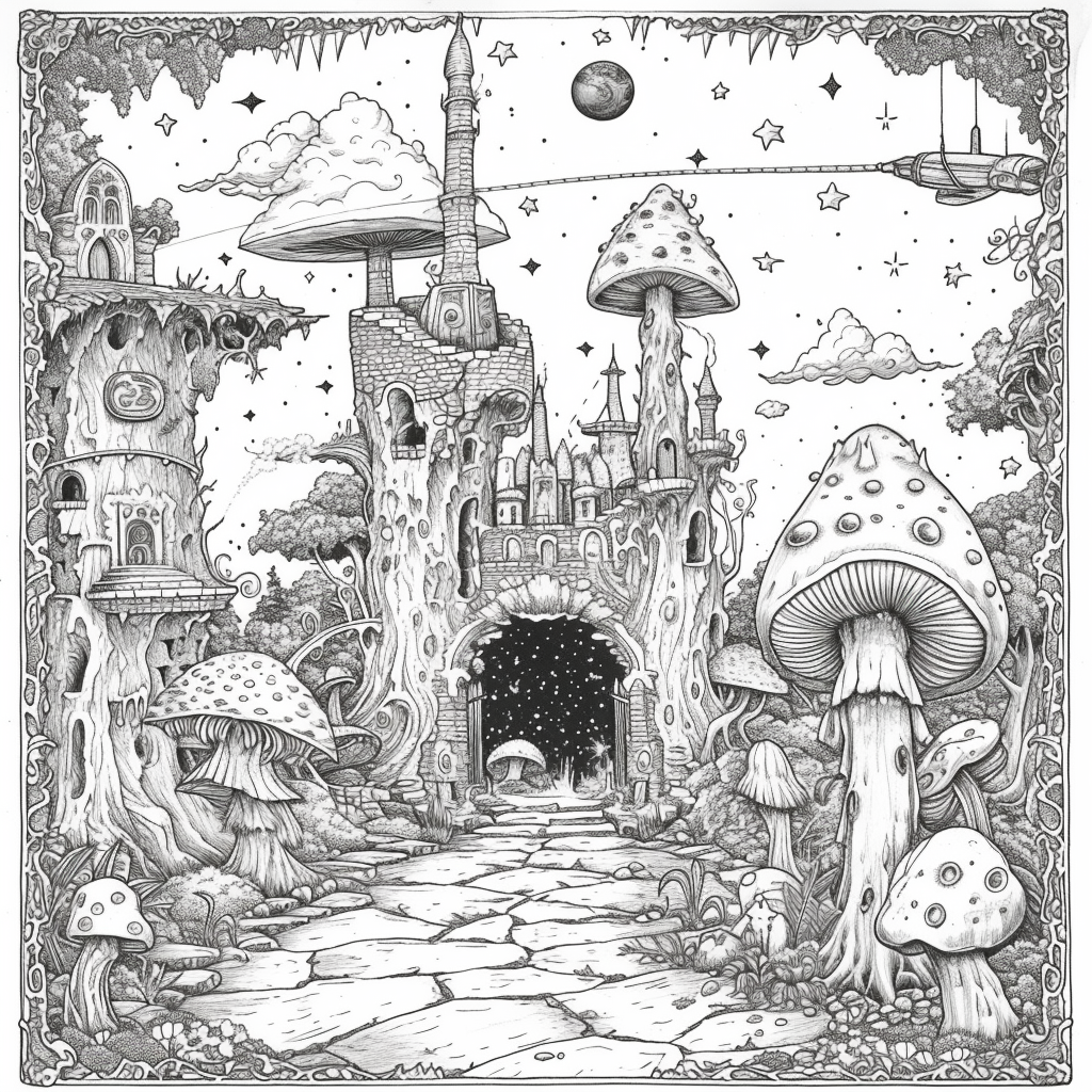 Whimsical Fairy Village – Enchanted Treehouse Homes in a Magical Land