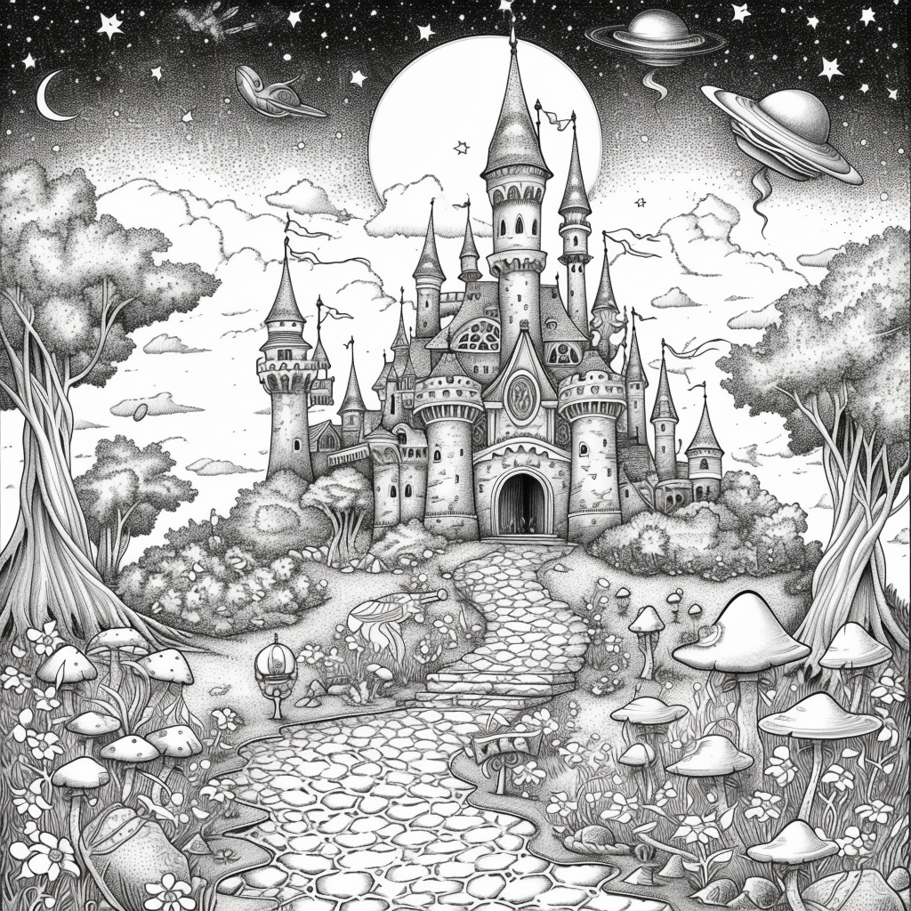 Starlight Hollow – A Whimsical Midnight Village