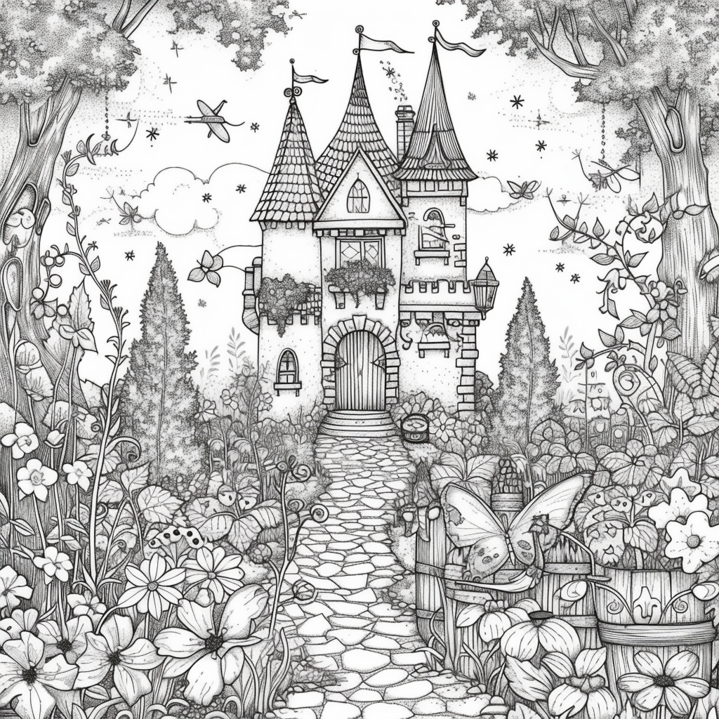 Starlight Hollow – A Whimsical Midnight Village