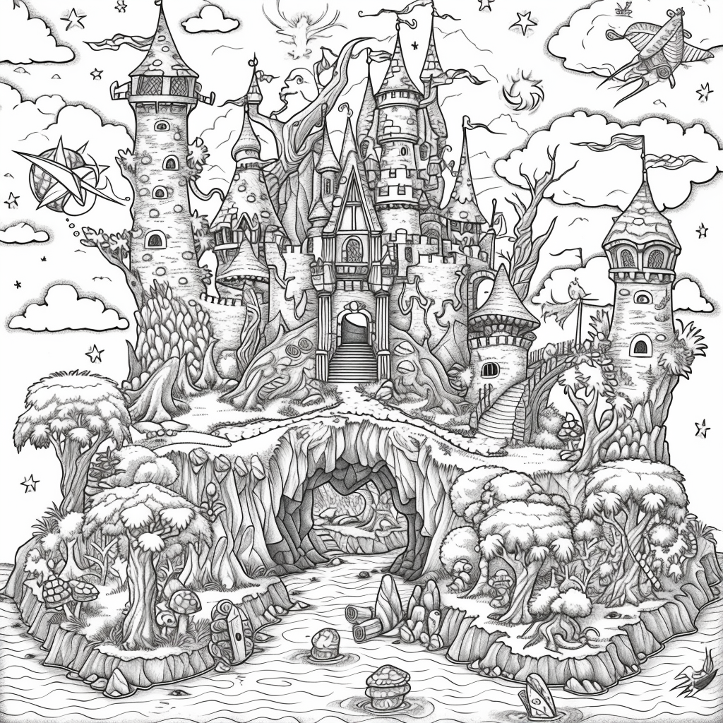 Starlight Hollow – A Whimsical Midnight Village