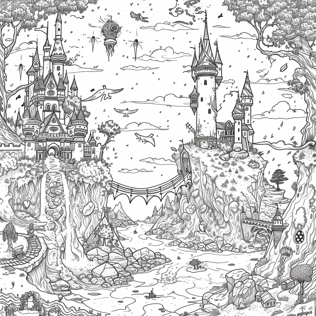 Starlight Hollow – A Whimsical Midnight Village
