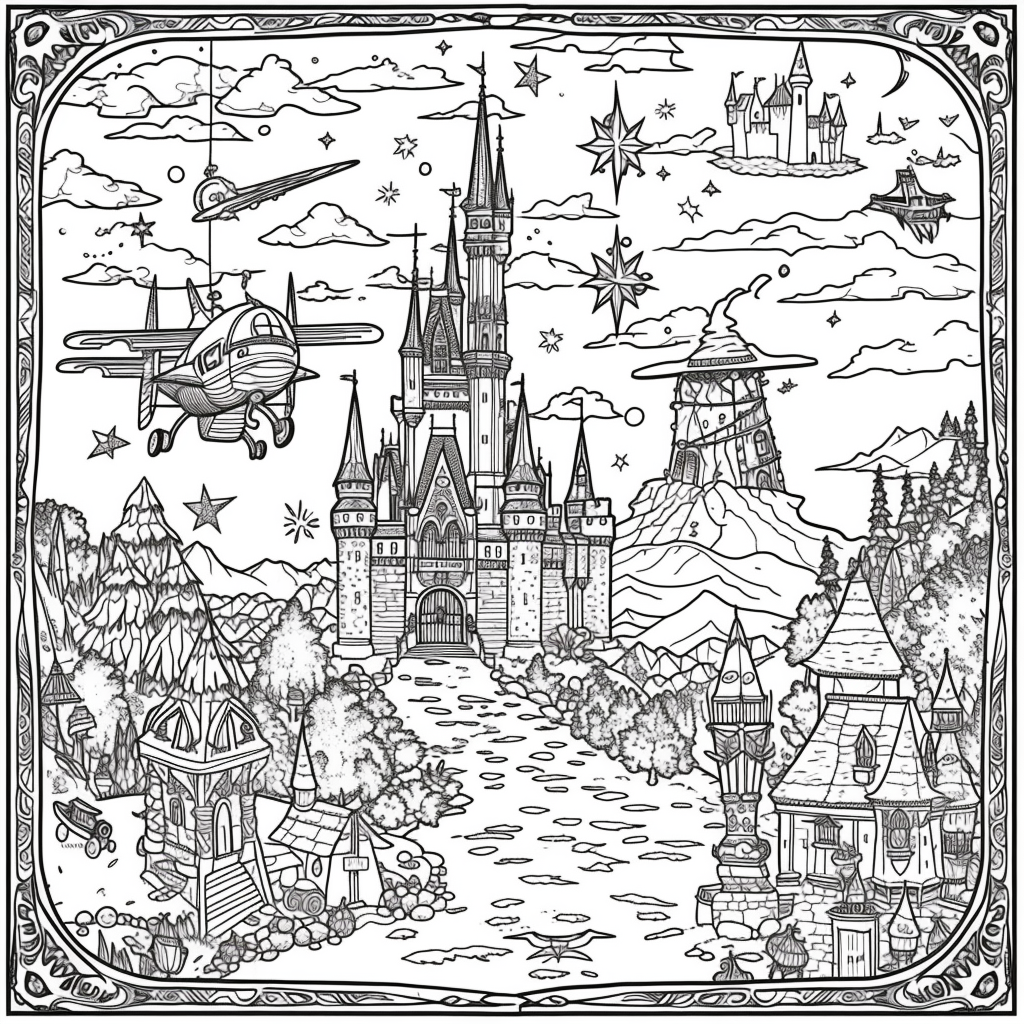 Starlight Hollow – A Whimsical Midnight Village
