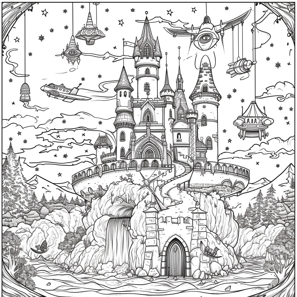 Starlight Hollow – A Whimsical Midnight Village