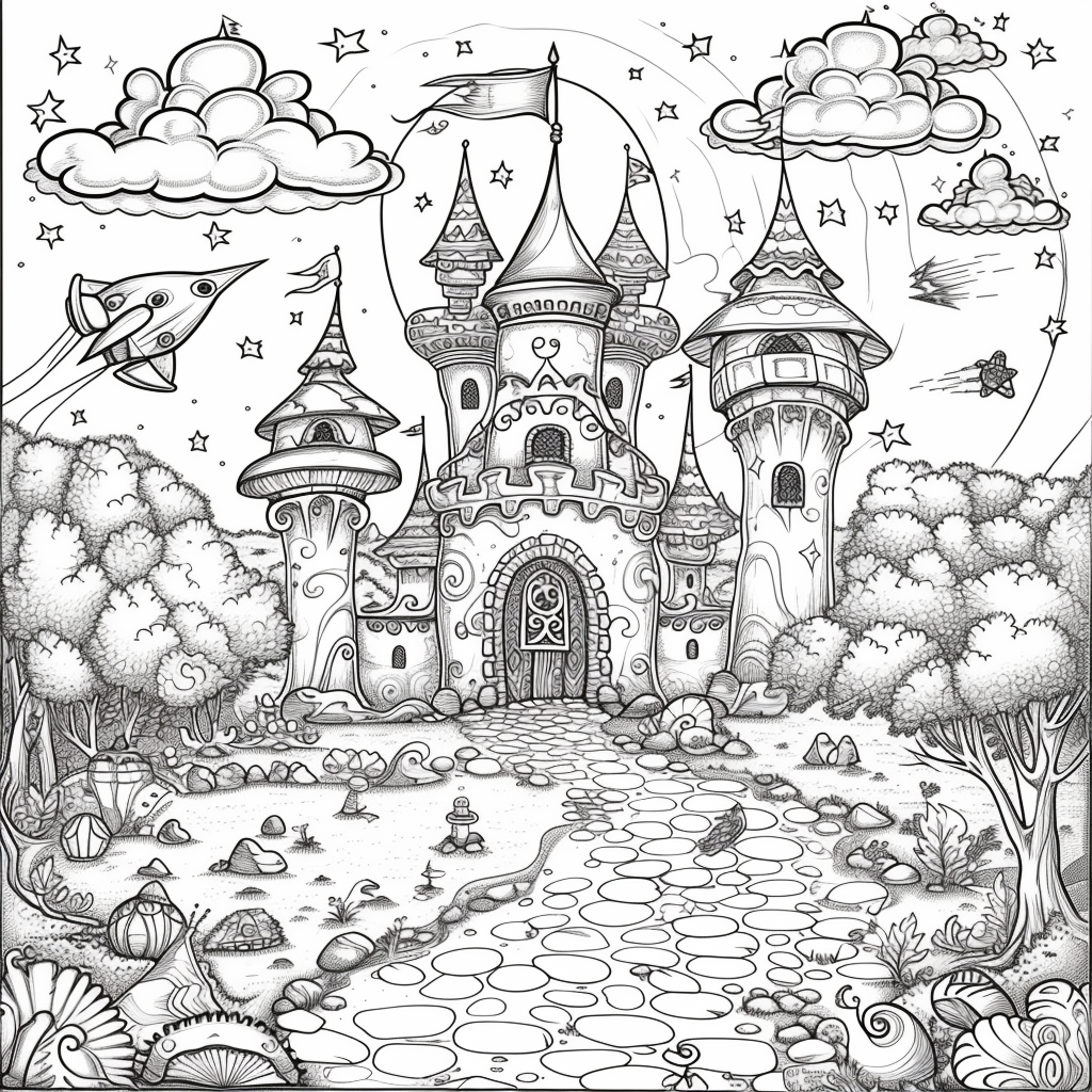 Starlight Hollow – A Whimsical Midnight Village