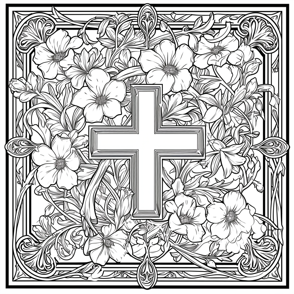 The Cross of Eternal Light in the Garden of Life